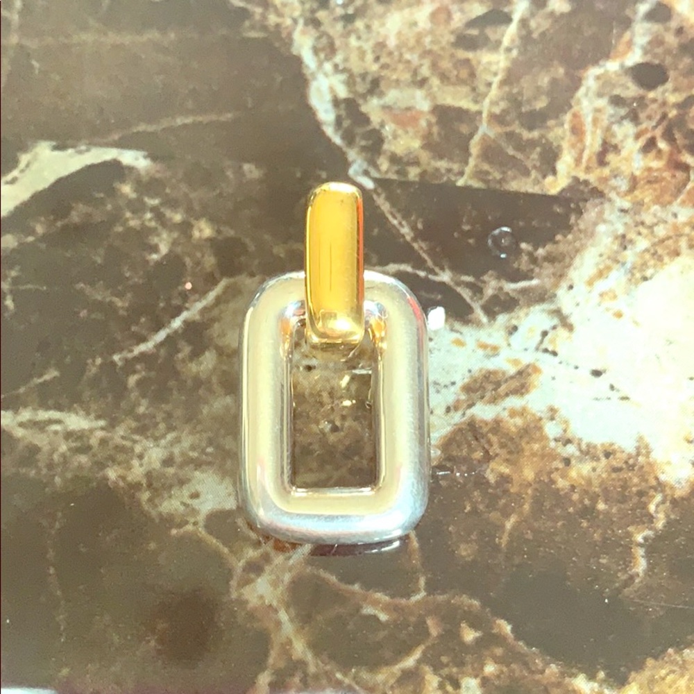 Silver pendant- gold plated